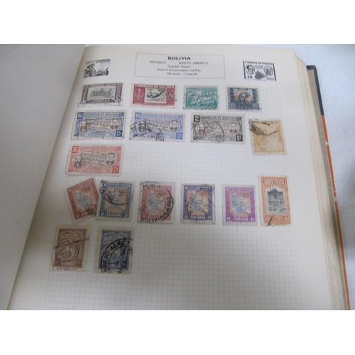 212 - International Unique Stamp Album & Contents.