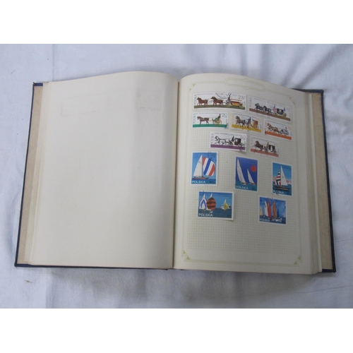 224 - Vintage Stamp Album & Contents.