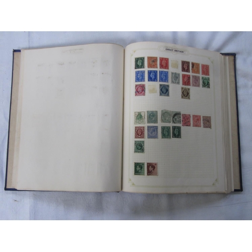 224 - Vintage Stamp Album & Contents.