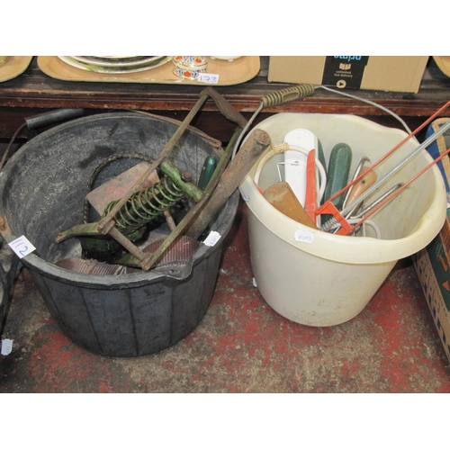 112 - Two Bucket of Tools.