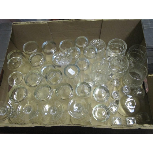 13 - Box of Glasses & Glass Ware.