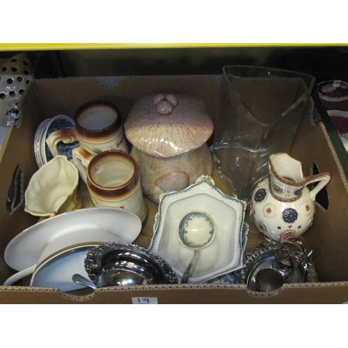 19 - Box of Assorted China etc.