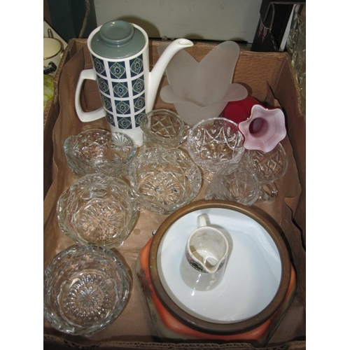 47 - Box of Glass Ware & China.