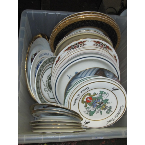 73 - Box of Decorative Plates.