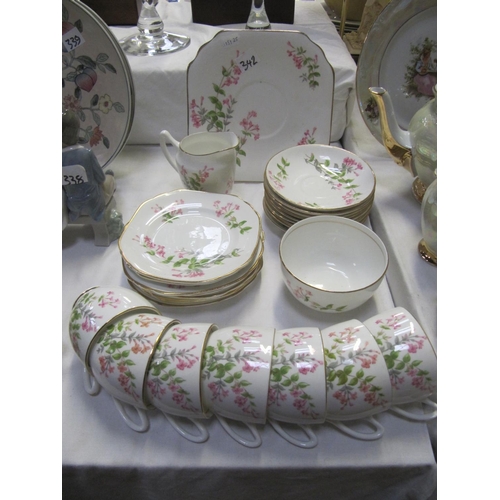 342 - Duchess 27 Piece Floral Tea Set.