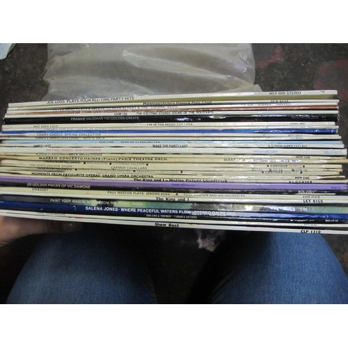 122 - Two Bags of L P Records.