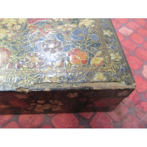 179 - 4 Hand Decorated Wooden Boxes.