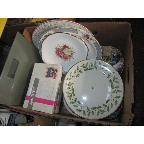 16 - Box to Include Dishes, Bowls, Plates etc.