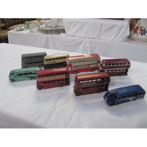 235 - 8 Vintage Dinky Busses & Coaches.