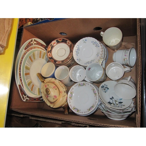 24 - Box of Plates & Mugs etc.