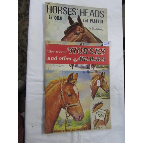 249 - Two Magazines on How To Paint Horses and Other Animals.