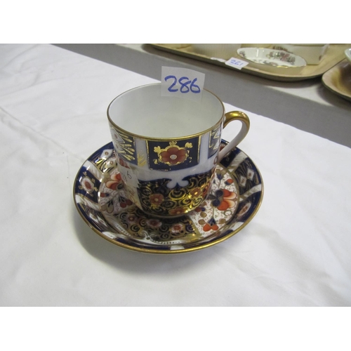 286 - Pointans Imari Cup & Saucer.