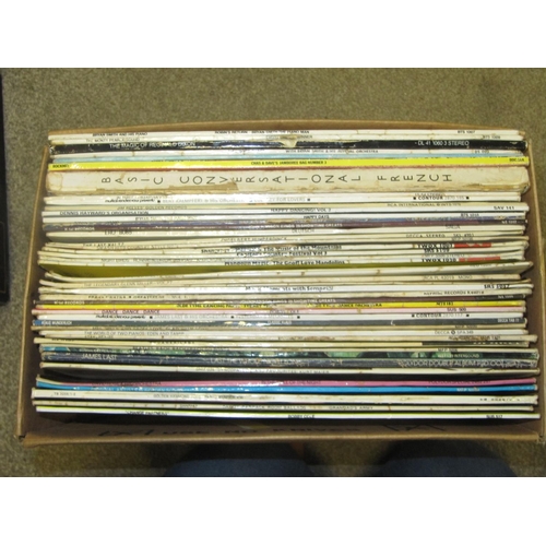 93 - Box of LP Records.