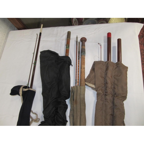 157 - Selection of Fishing Rods (4).