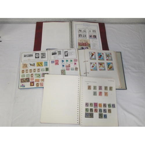 211 - Three Albums of World Wide Stamps and Part Complete Album of 