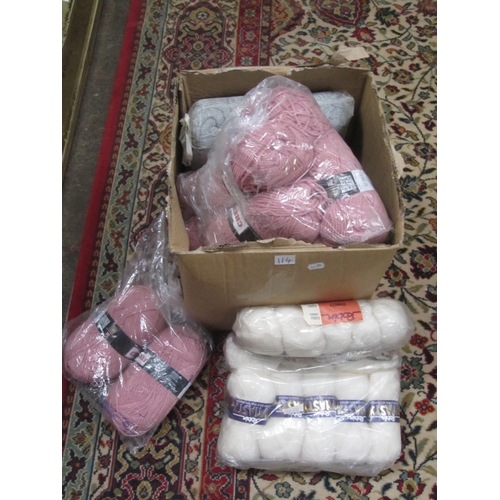 114 - Box of NEW Unused Wool.