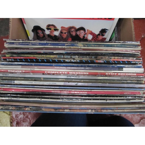 122 - Box of Vinyl LP Records.