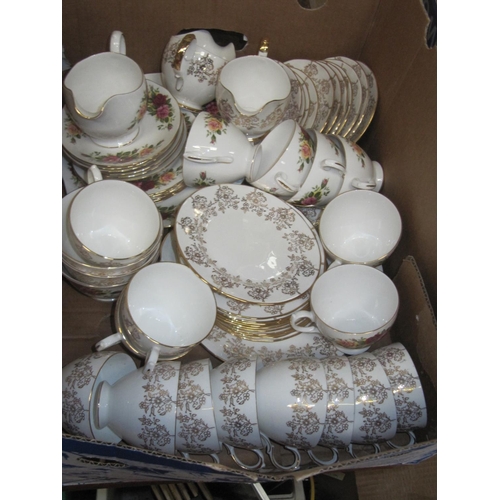 143 - Box of Gainsborough Part Tea Sets.