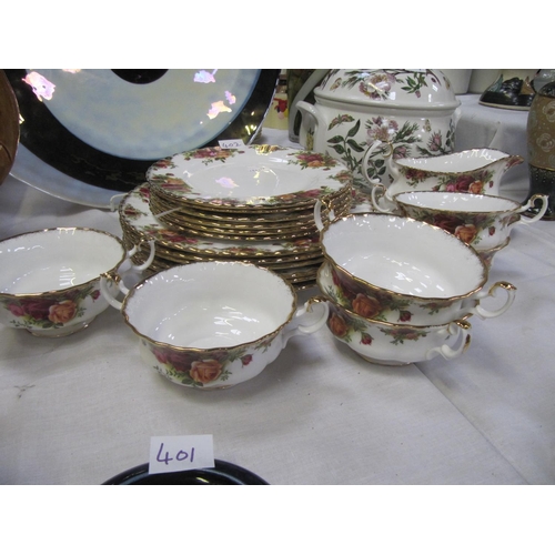 402 - 20 Piece Royal Albert 