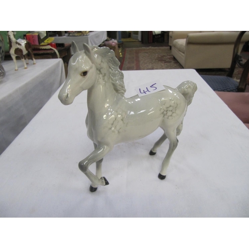 415 - Beswick Prancing Dapple Grey Horse.