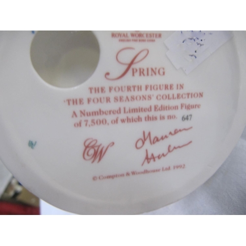 425 - Signed Royal Worcester Limited Edition (647-7500) 