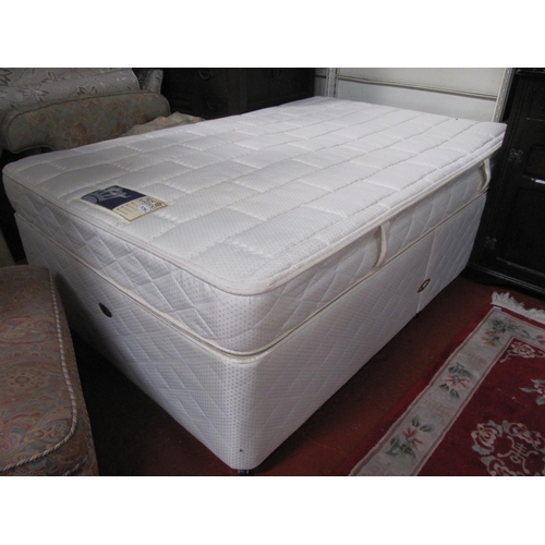 536 - 3/4 Divan Bed with Rest Assured Mattress.