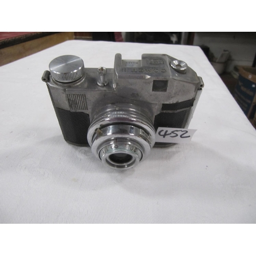 452 - Vintage Bencini Comet II Camera.