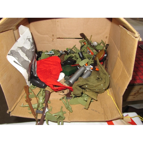 66 - Box of Action Men Figures & Accessories.