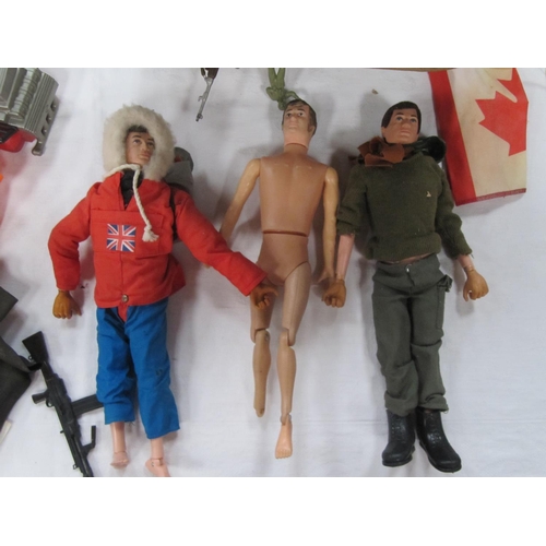 66 - Box of Action Men Figures & Accessories.