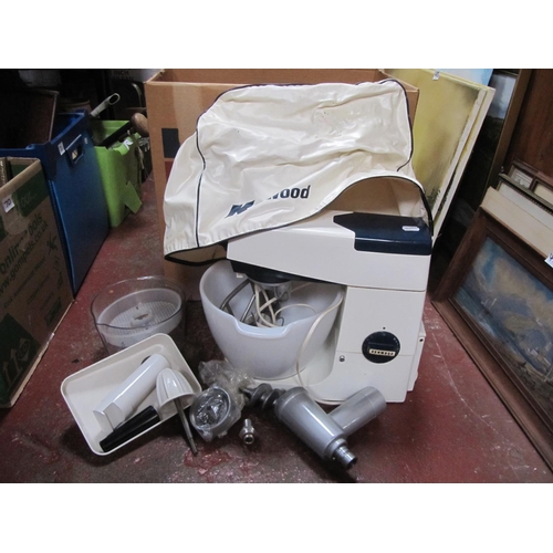 69 - Retro Kenwood Mixer & Accessories.