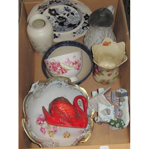 80 - Box of Bowls, Jugs, Vases etc.