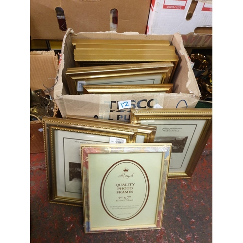 12 - Box of Picture Frames.