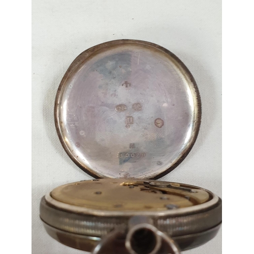 410 - Vintage 925 Silver Marked Pocket Watch.