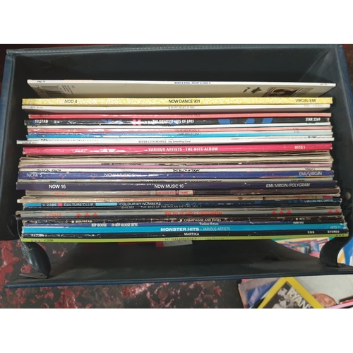 75 - Case of Vinyl LP & Single Records.