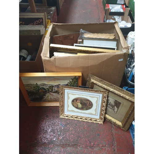 78 - Box of Picture Frames.