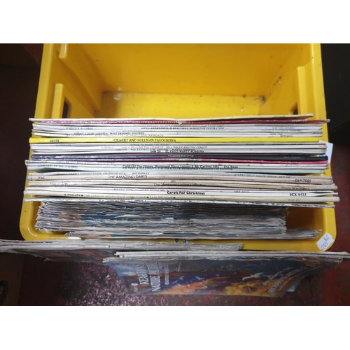 80 - Box of LP Records and Vintage 