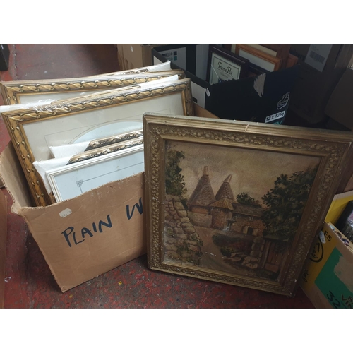 85 - Box of Picture Frames.