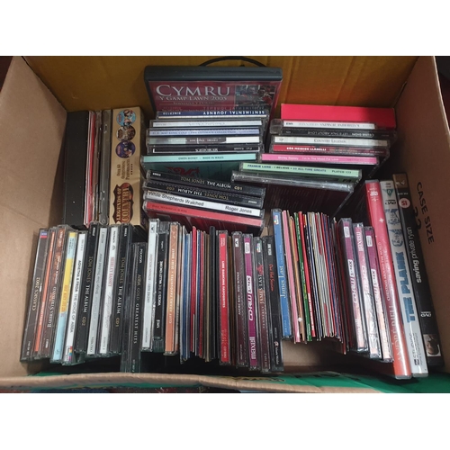 86 - Box of CD's & DVD's.