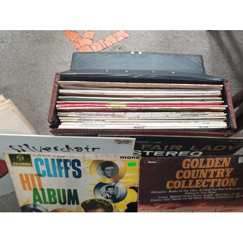 96 - Two Cases of Vinyl LP Records.