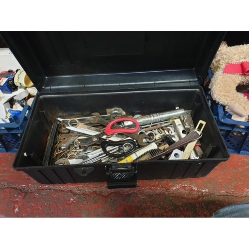 12 - Tool Box & Quantity of Spanners & Other Tools.