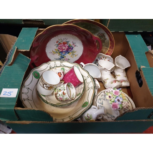 25 - Selection of China to Include Masons, Doulton, Noritake etc.