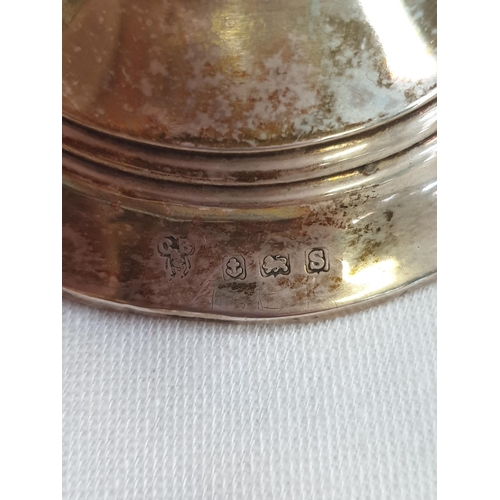 265 - Two Similar Hallmarked Silver Candle Holders - approx 314g total.