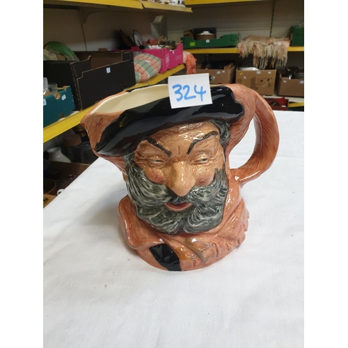 324 - Royal Doulton Falstaff Character Jug.