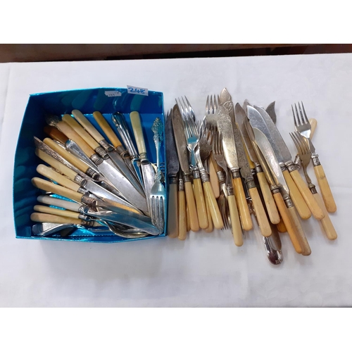 248 - Quantity of Vintage Mixed Cutlery.