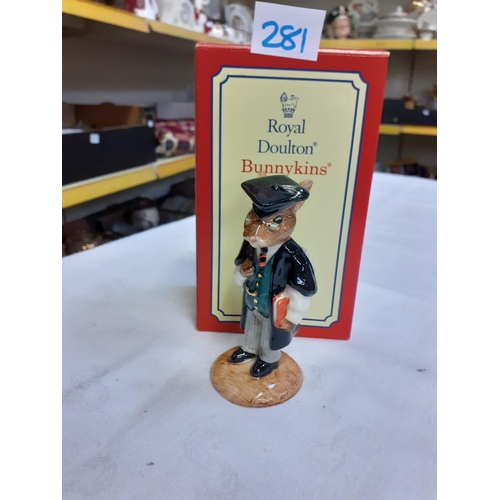 281 - Boxed Royal Doulton 