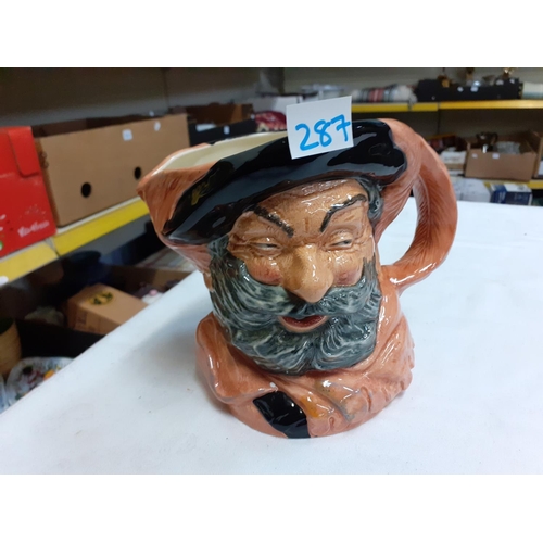 287 - Royal Doulton Falstaff Character Jug.