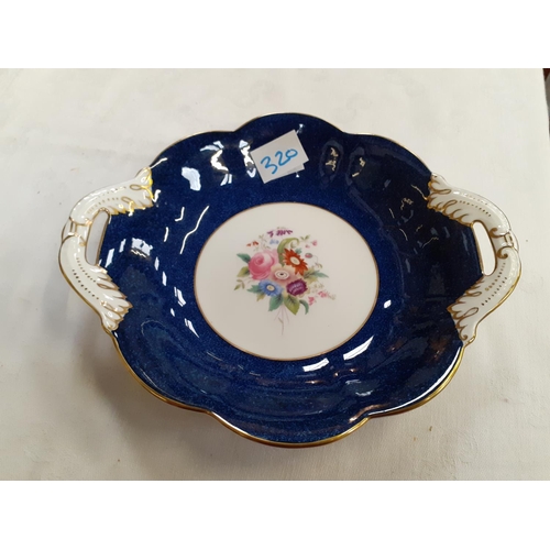 320 - Coalport Double Handled Dish.