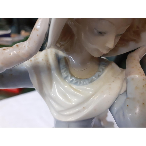 299 - Large Lladro Figure Spring Breeze