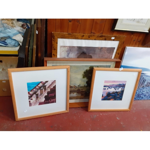 468 - Selection of Framed and Glazed Pictures.