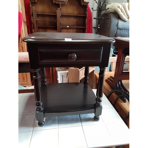 582 - Ercol Side Table with Single Drawer.